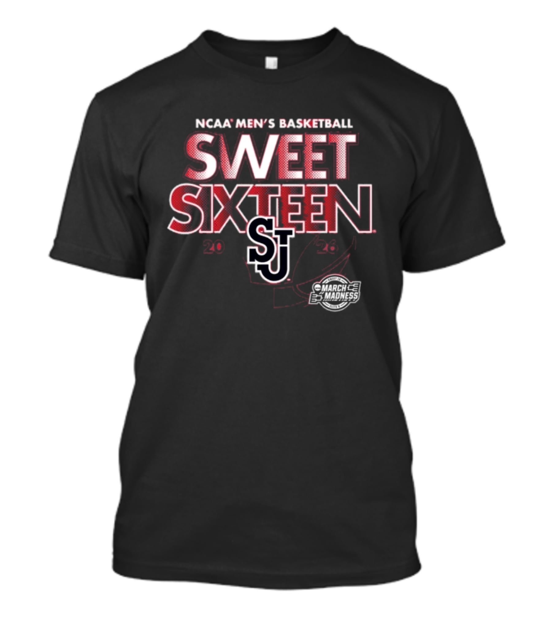 NCAA Men's Basketball Sweet Sixteen 2026 St. John's T-Shirt