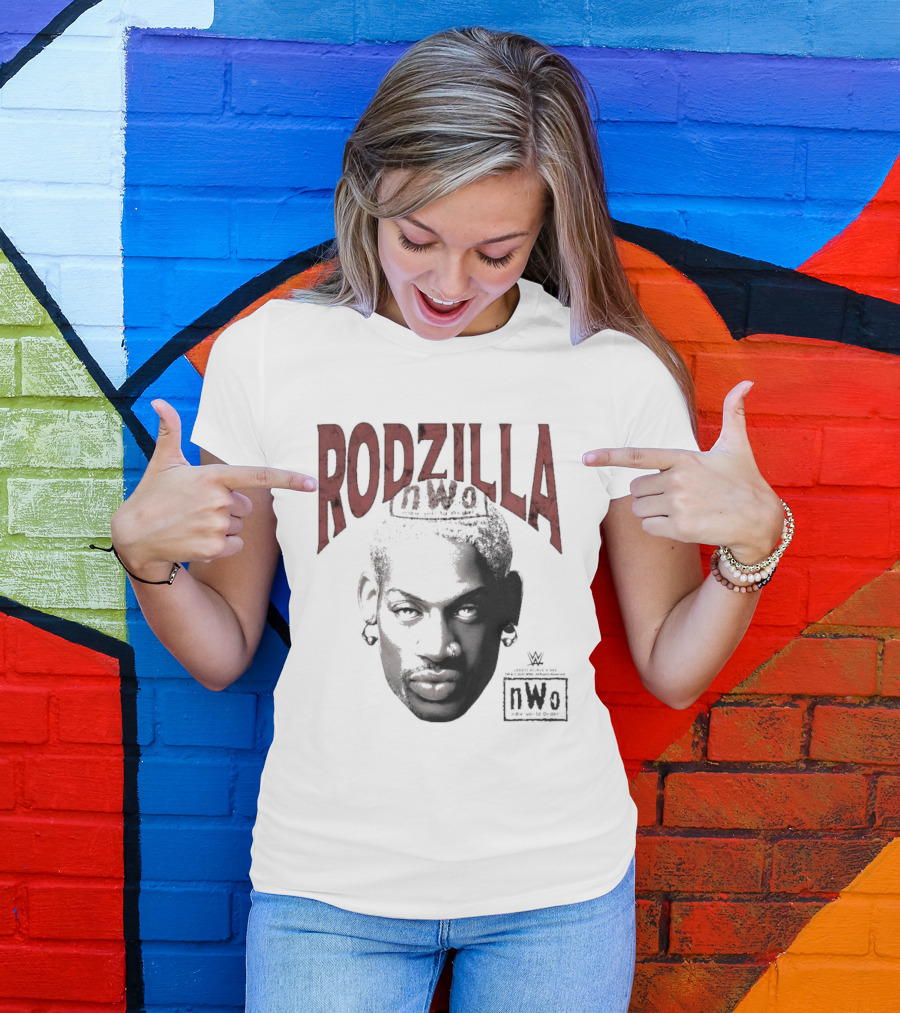 RODZILLA NWo Dennis Rodman Grail WWE NWo T-Shirt