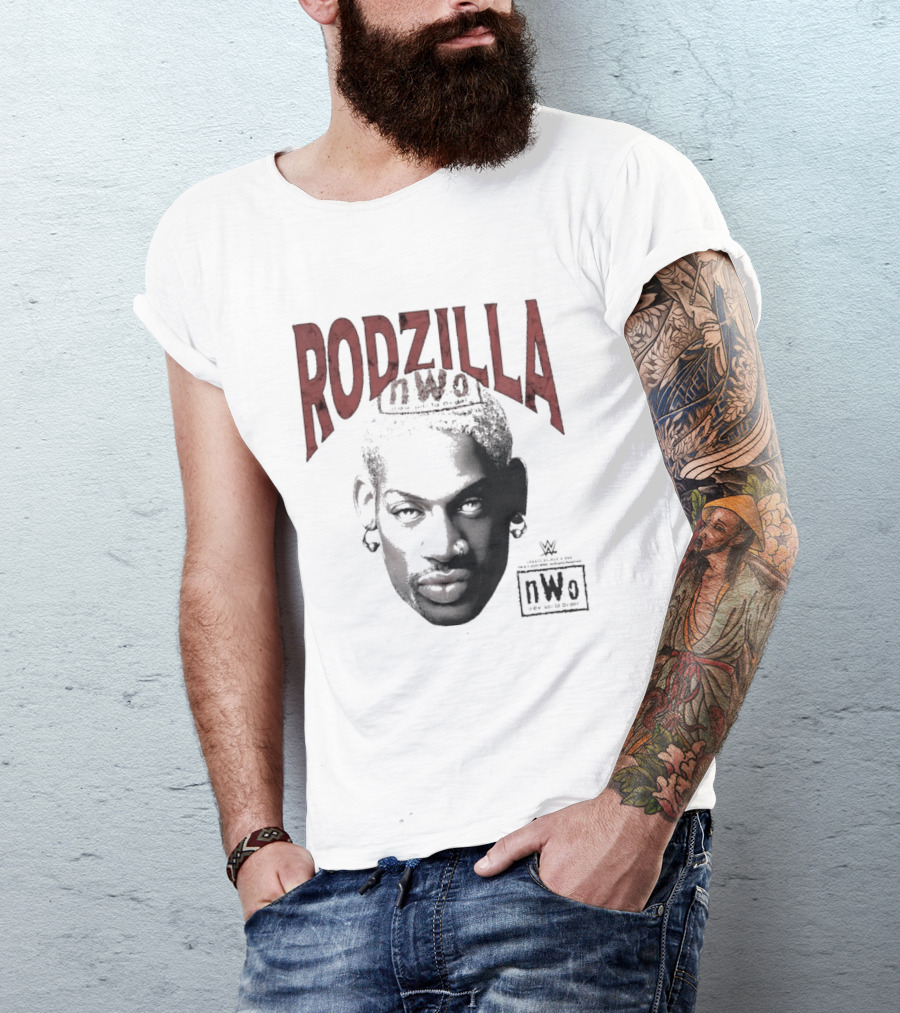 RODZILLA NWo Dennis Rodman Grail WWE NWo T-Shirt