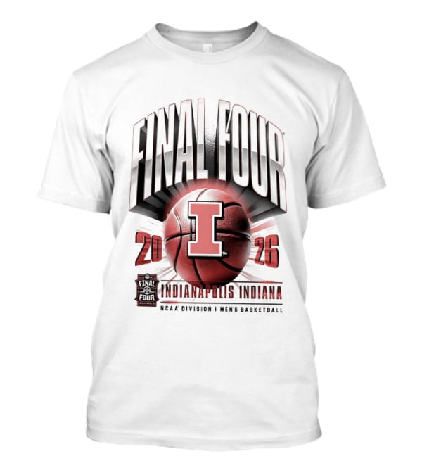 Final Four 2026 Illinois Fighting Illini NCAA Tournament March Madness Indianapolis T-Shirt