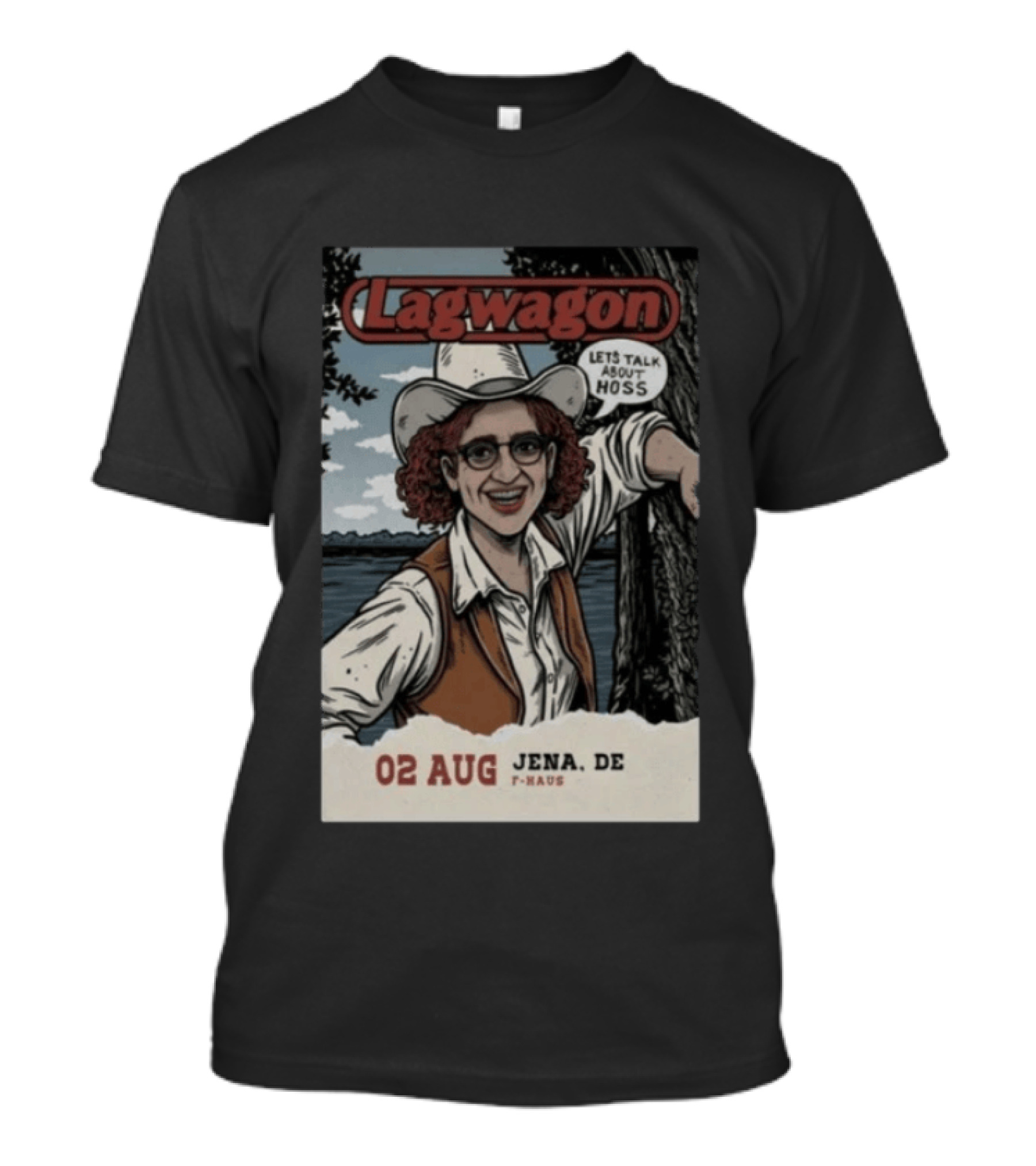 Lagwagon Let's Talk About Hoss 02 Aug Jena DE F Haus T-Shirt