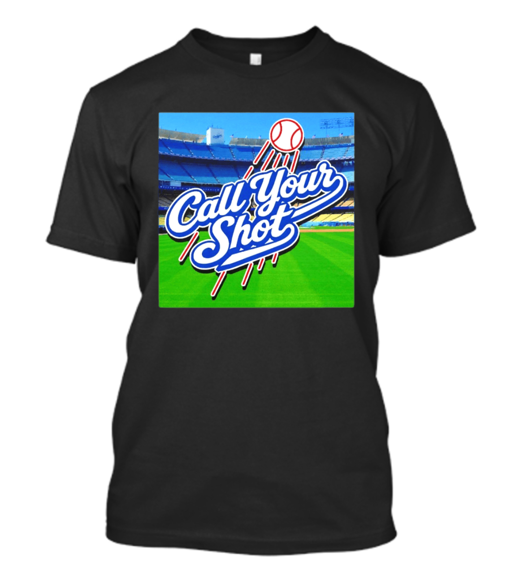 Call Your Shot Los Angeles Dodgers Stadium Baseball T-Shirt