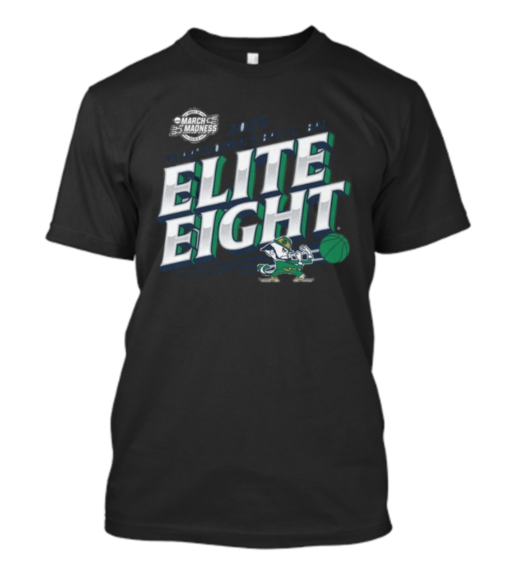 Notre Dame NCAA Women's Basketball 2026 Elite Eight Fighting Irish T-Shirt