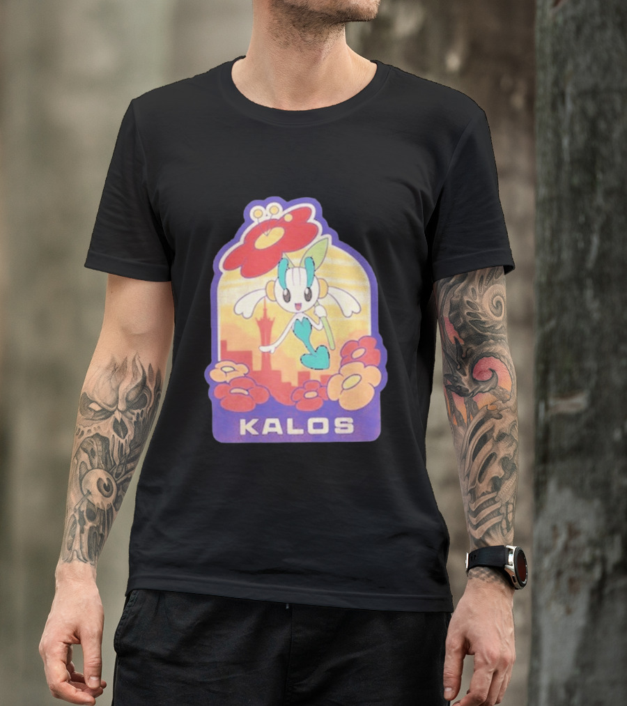 Kalos Region Floette Pokémon Adventure T-Shirt