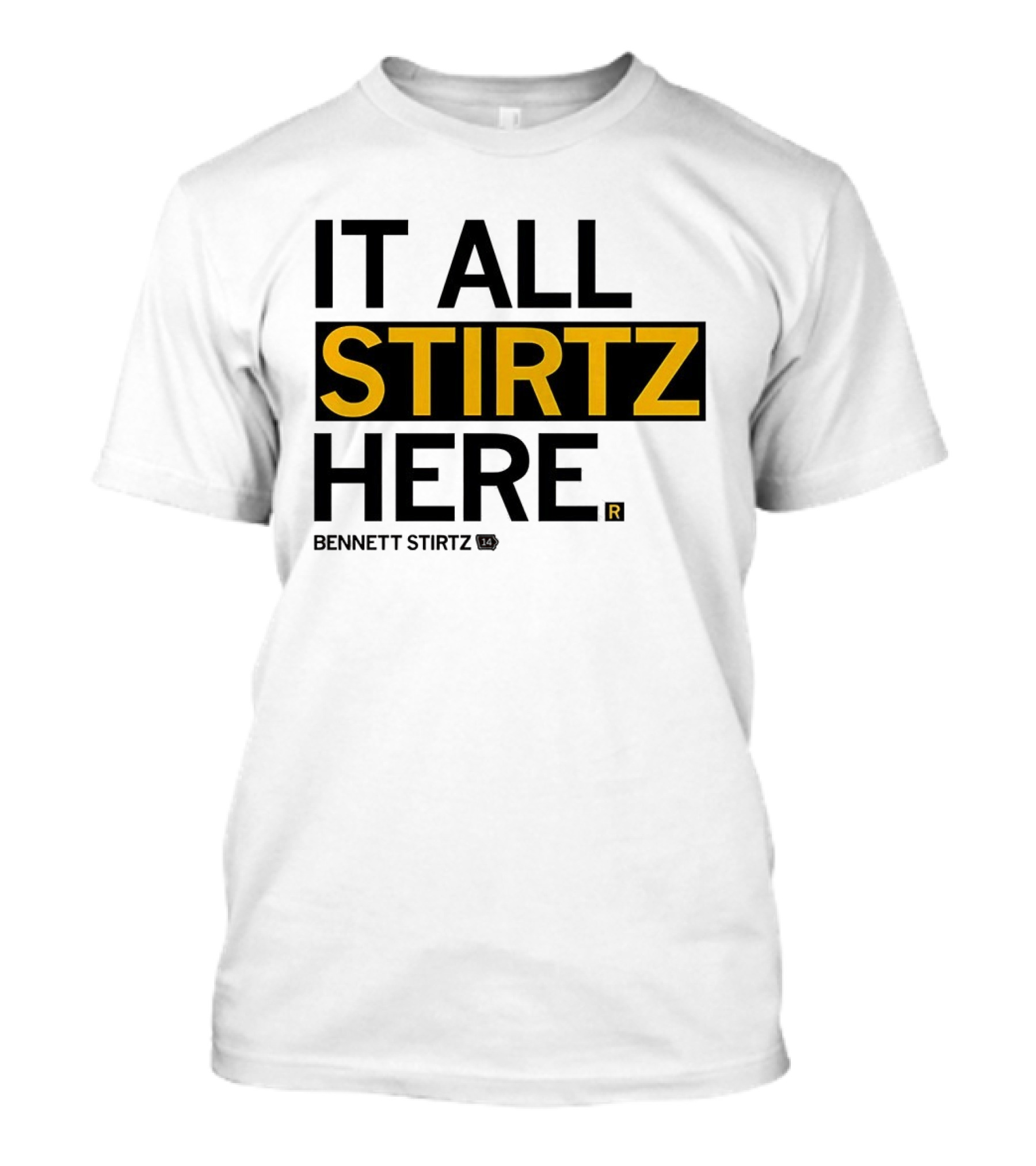 It All Stirtz Here Bennett Stirtz Iowa Hawkeyes Men's Basketball T-Shirt