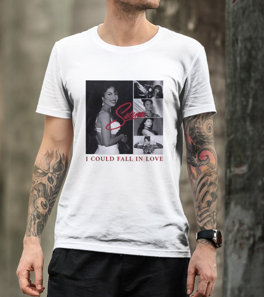 Selena Quintanilla I Could Fall In Love Photomontage T-Shirt
