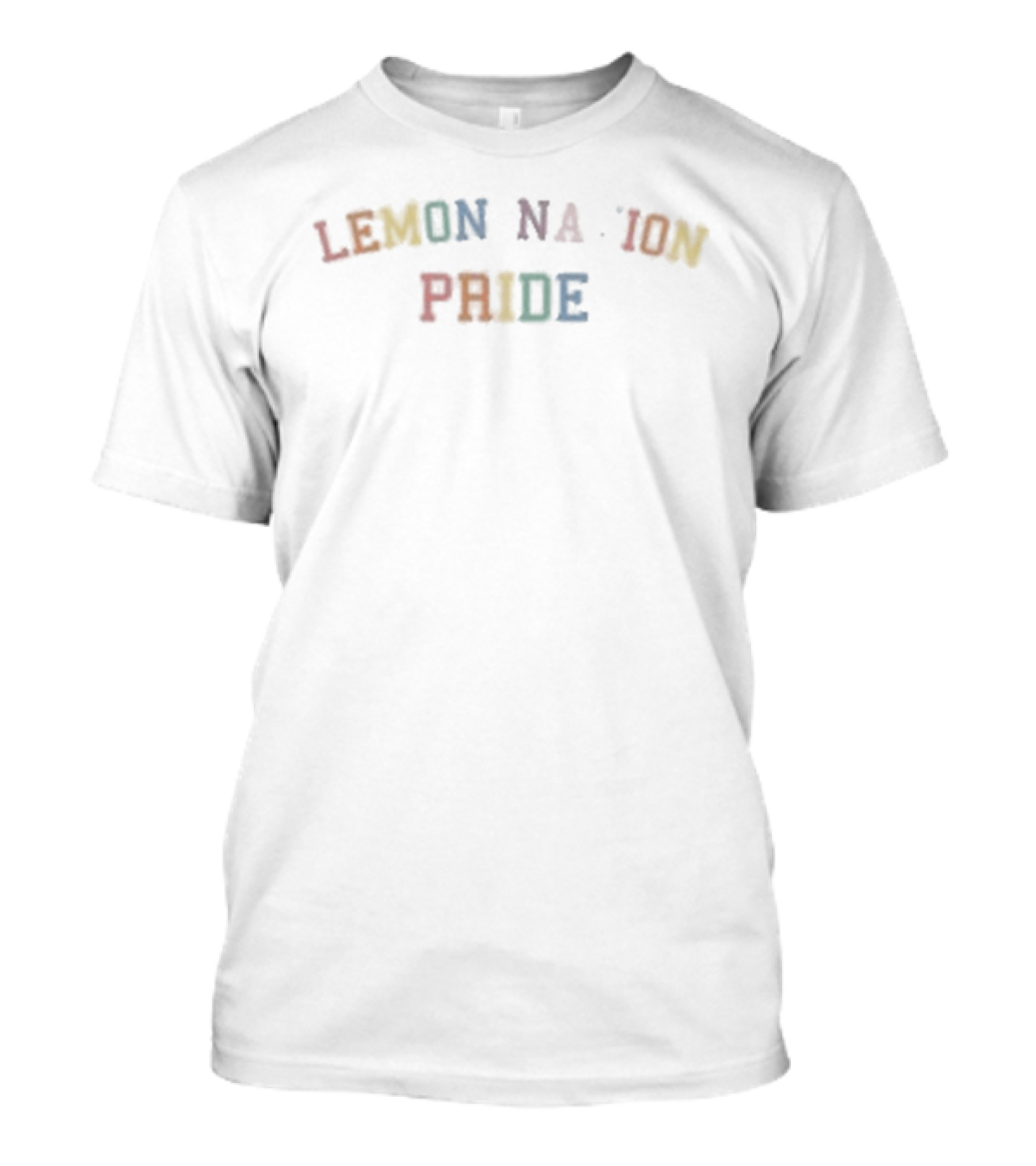 Lemon Nation Pride Rainbow Pastel T-Shirt