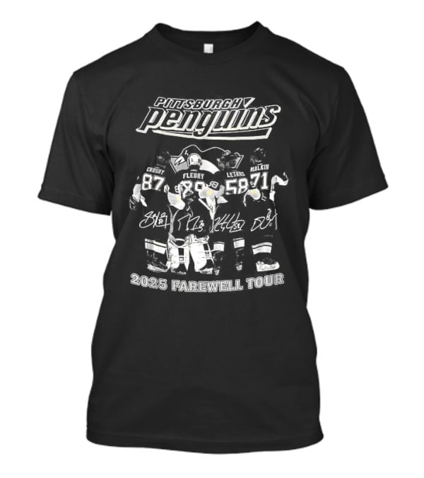 Pittsburgh Penguins 2025 Farewell Tour Celebration Go Pens Go T-Shirt