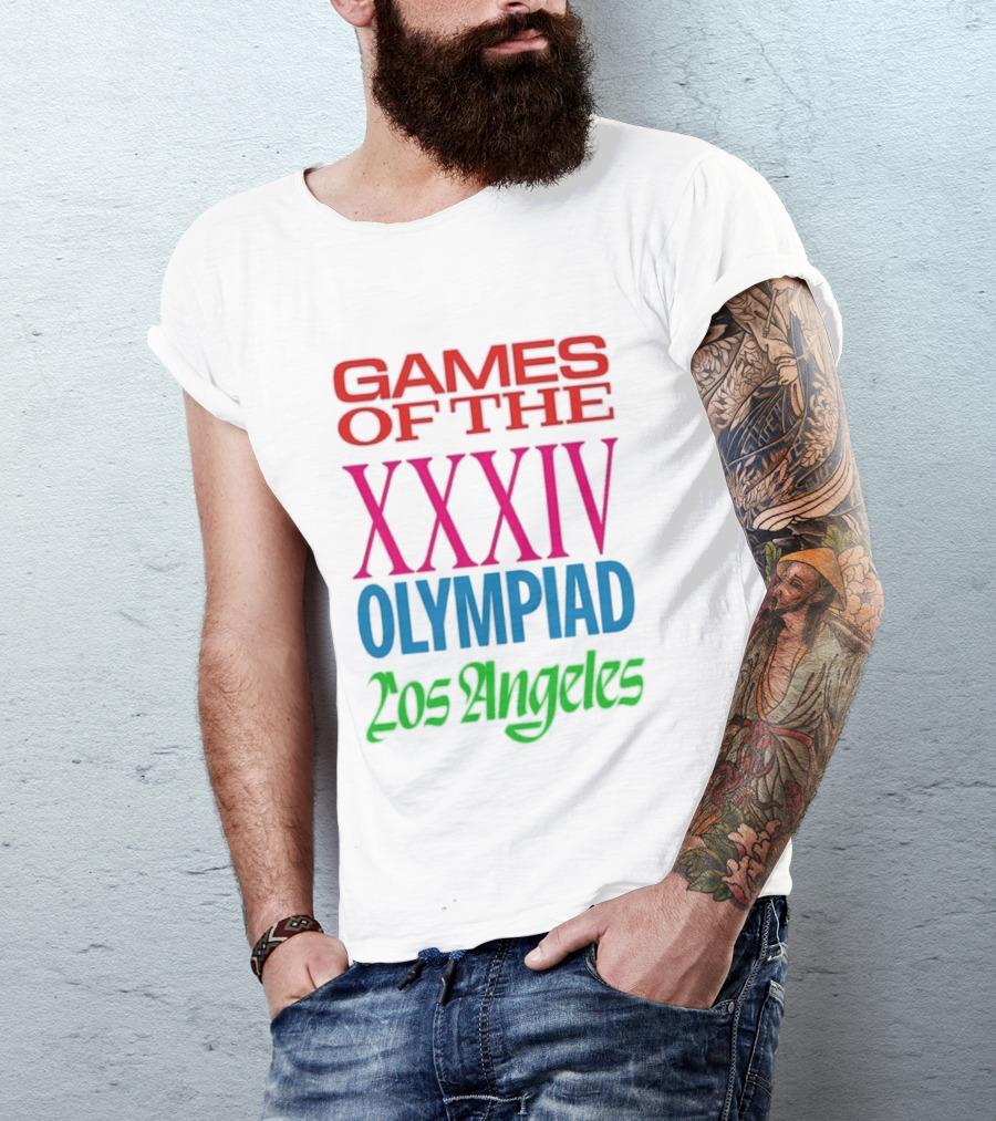 Games Of The XXXIV Olympiad Los Angeles 2028 T-Shirt