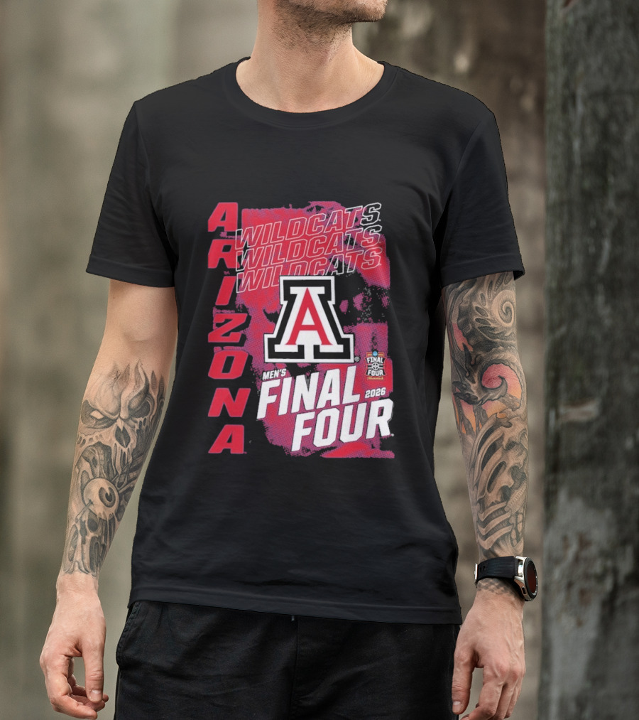 Arizona Wildcats NCAA Final Four 2026 March Madness Tournament T-Shirt