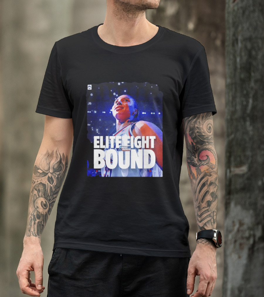 UConn Huskies Azzi Fudd March Madness Elite Eight Bound T-Shirt