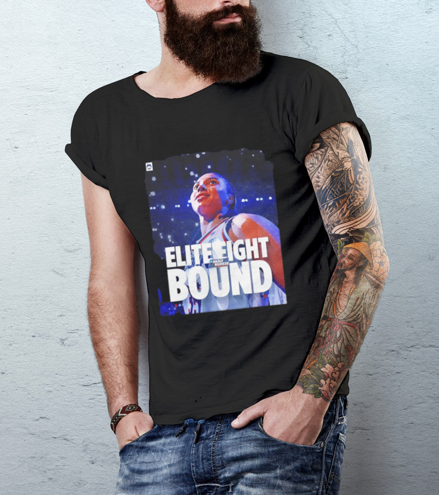 UConn Huskies Azzi Fudd March Madness Elite Eight Bound T-Shirt