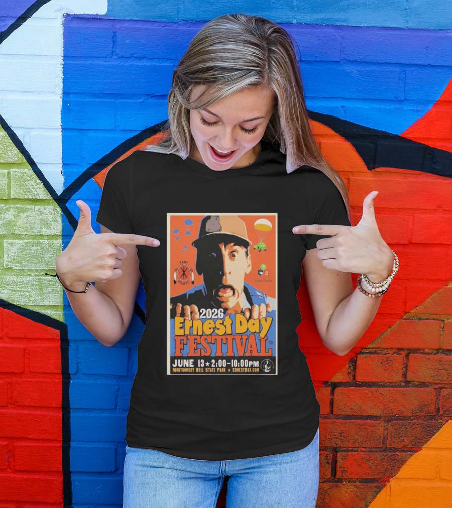 2026 Ernest Day Festival June 13 Montgomery Bell State Park Kamp Kikakee State Parks T-Shirt