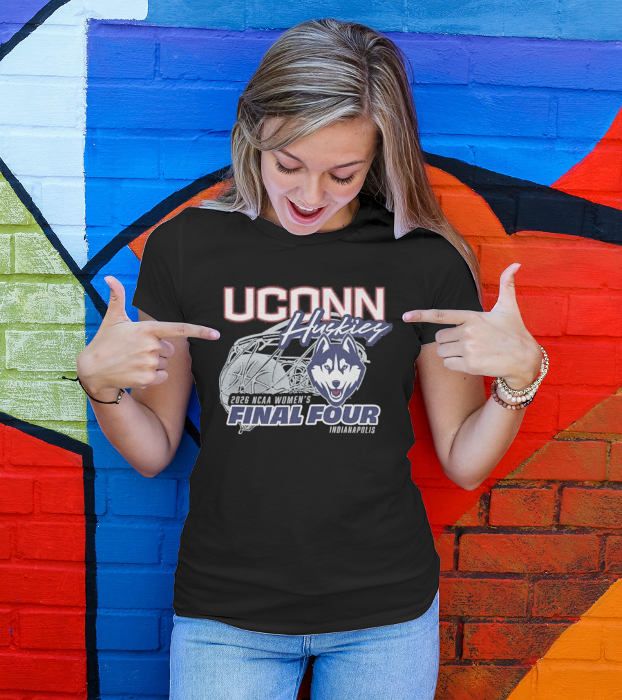 UConn Huskies 2026 NCAA Women's Final Four Indianapolis T-Shirt