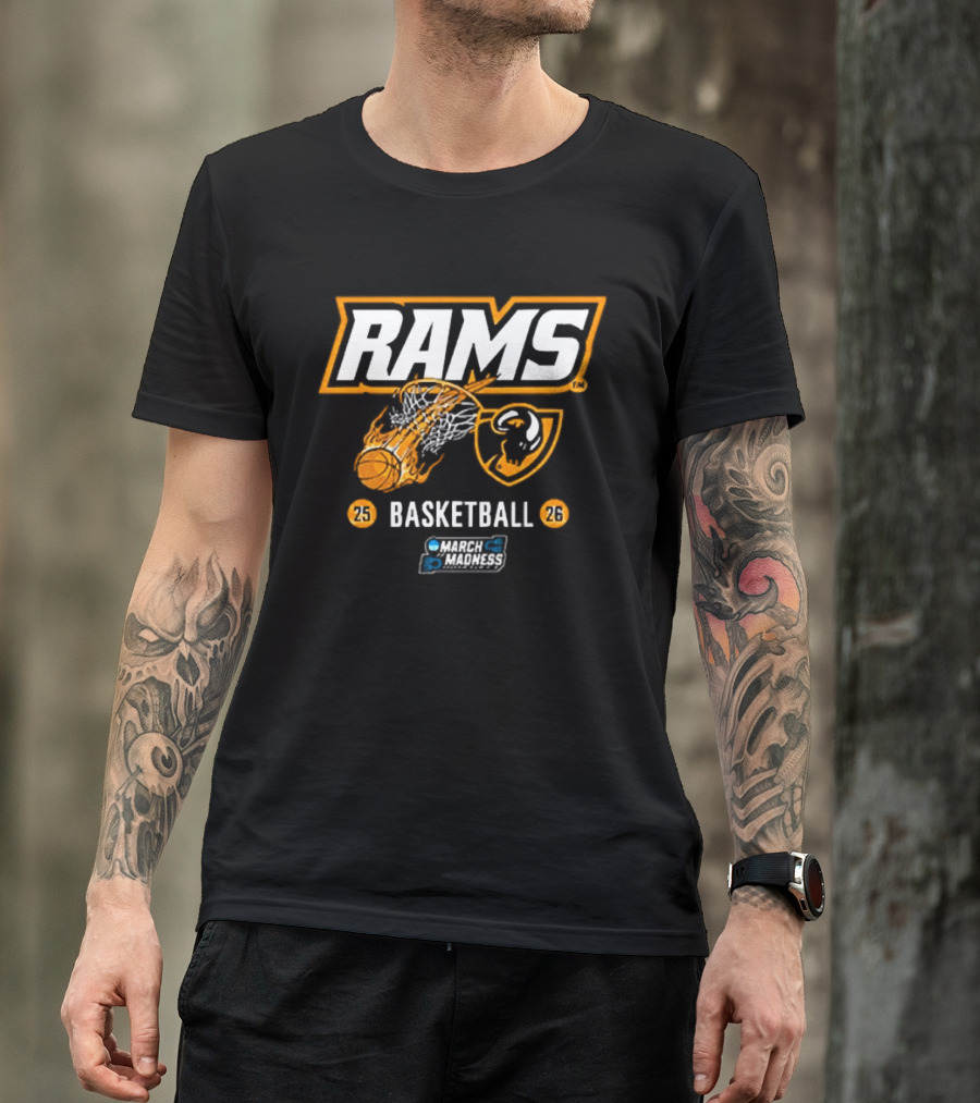 Rams Basketball VCU 2026 March Madness T-Shirt