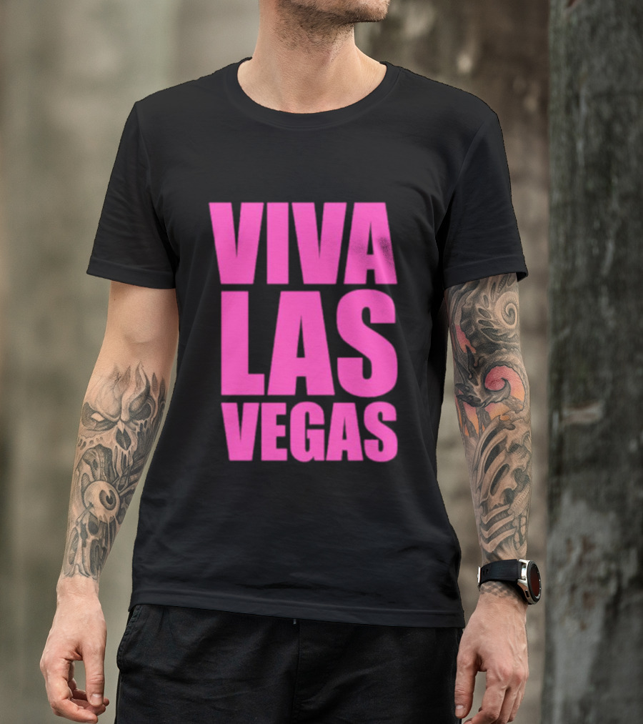 Viva Las Vegas Pink T-Shirt