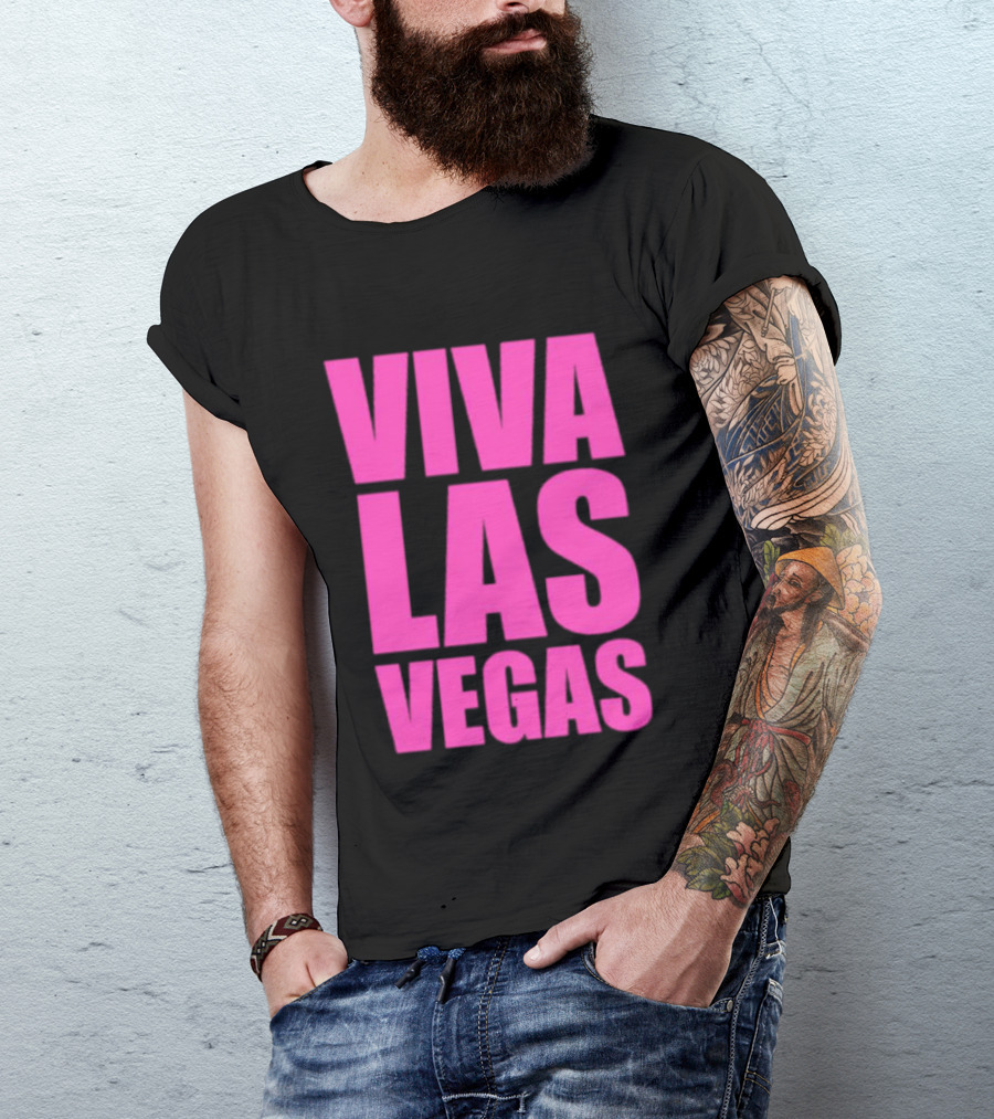 Viva Las Vegas Pink T-Shirt