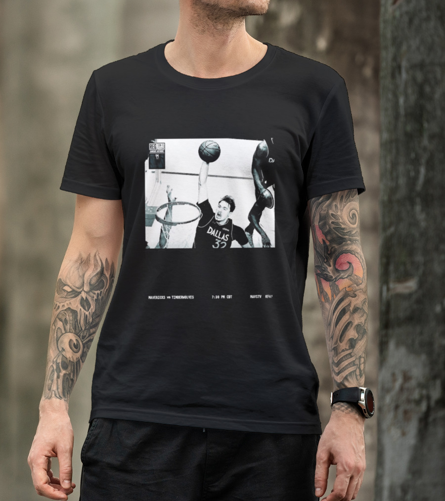 Cooper Flagg Dallas Mavericks No Howl Just Work Hoops Dunk T-Shirt