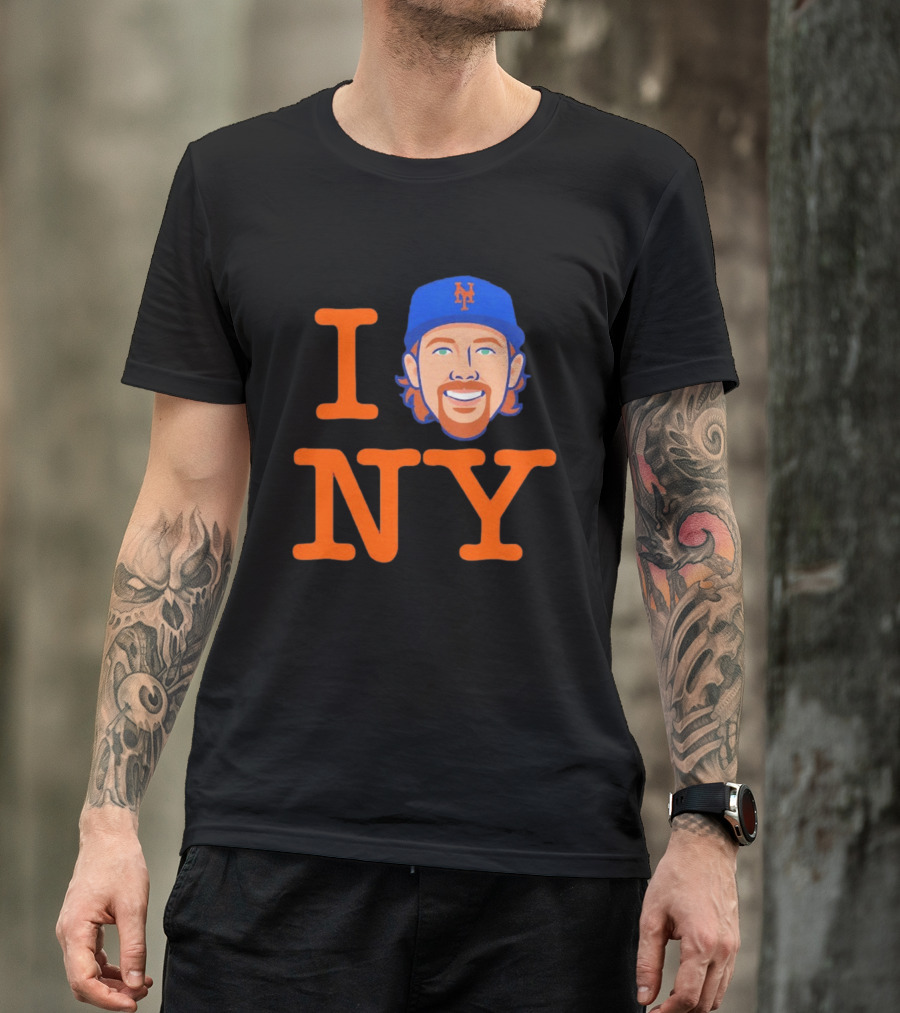 I Love NY Nolan McLean New York Mets Baseball Fan T-Shirt