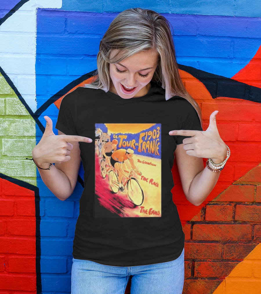 Le Tour De France 1903 The Grandest Race The Paris T-Shirt