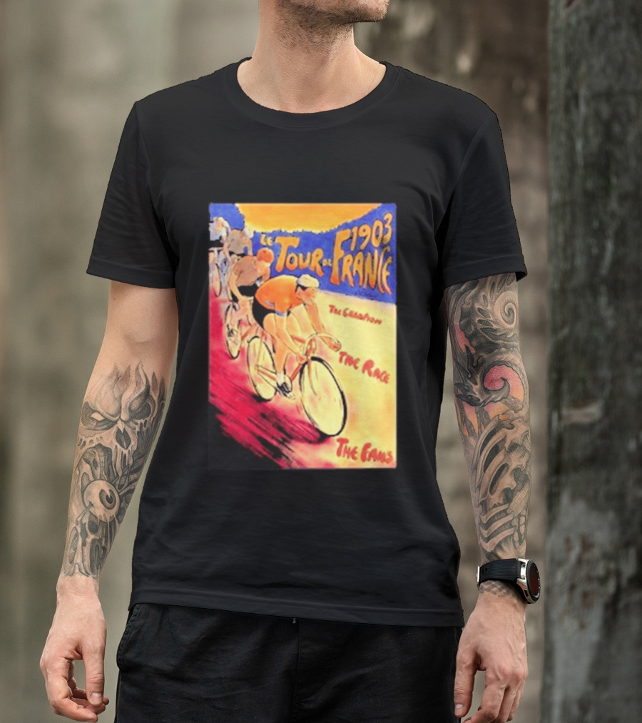 Le Tour De France 1903 The Grandest Race The Paris T-Shirt