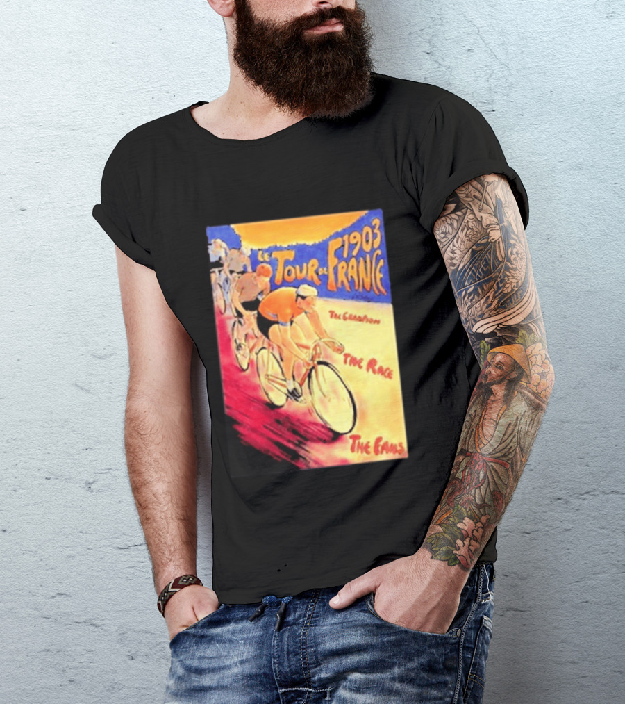 Le Tour De France 1903 The Grandest Race The Paris T-Shirt