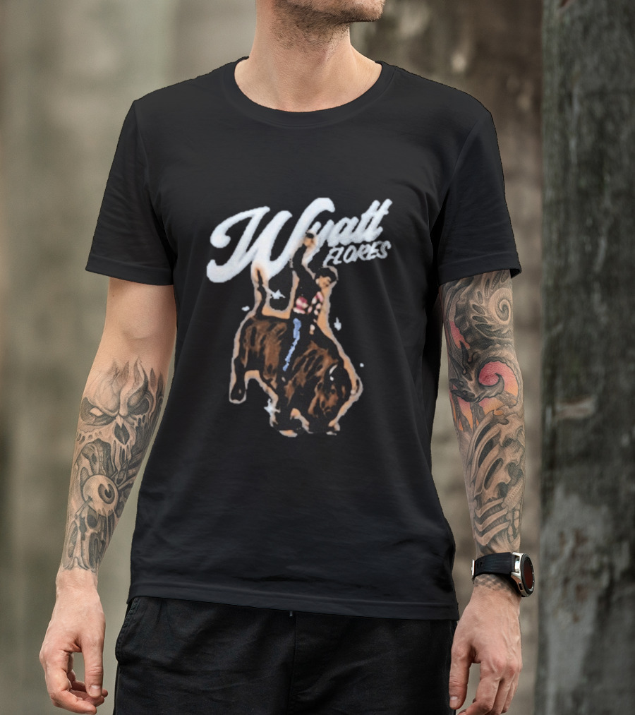 Wyatt Flores Music American Bison T-Shirt