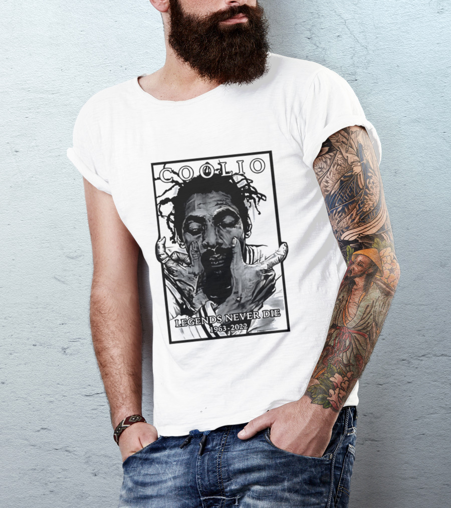 COOLIO Legends Never Die 1963 2022 T-Shirt