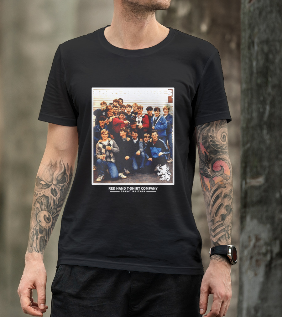 Boro Originals Red Hand Holgate End 1986 Lion Crest T-Shirt