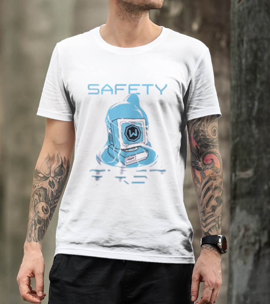 Windscribe Safety First Helmet W T-Shirt