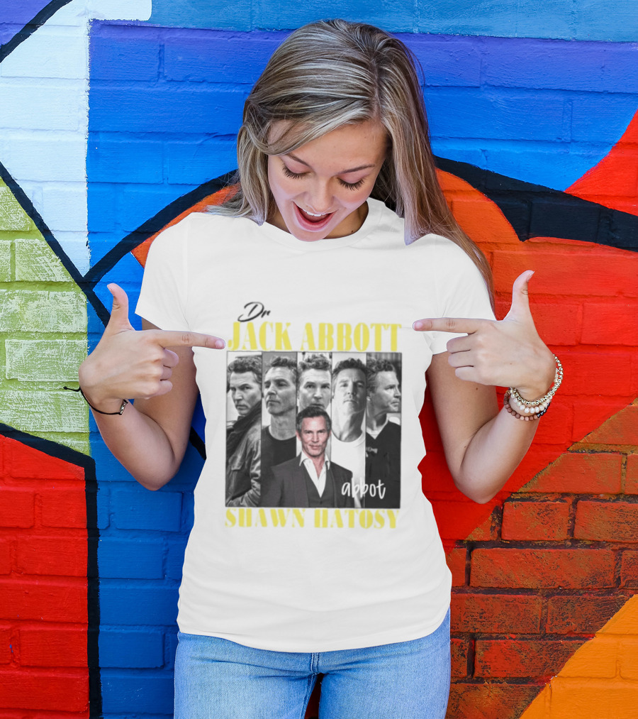Dr Jack Abbott Shawn Hatosy Multiscene Portrait Compilation T-Shirt