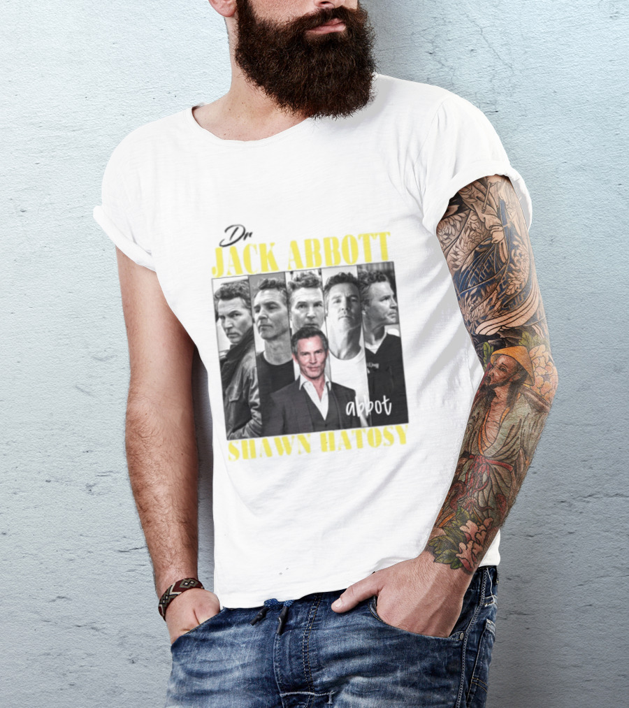 Dr Jack Abbott Shawn Hatosy Multiscene Portrait Compilation T-Shirt