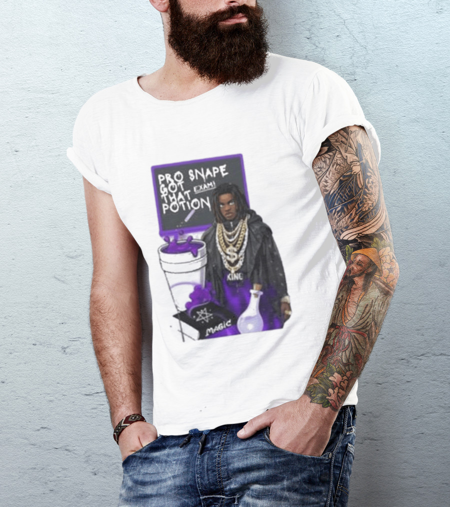 Pro Snape Got That Potion Magic Hip Hop Exam King T-Shirt