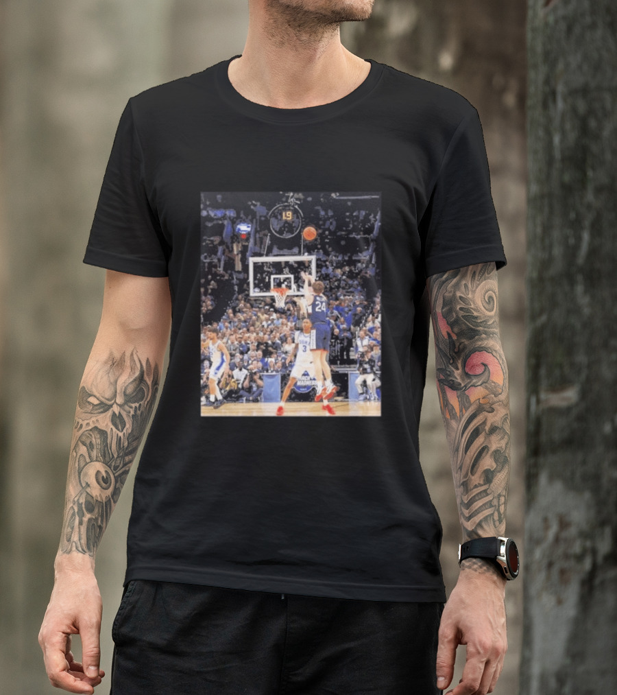 Braylon Mullins Clutch Shot Against Duke NCAA March Madness Game Winner Basket With 1.9 Seconds Left T-Shirt