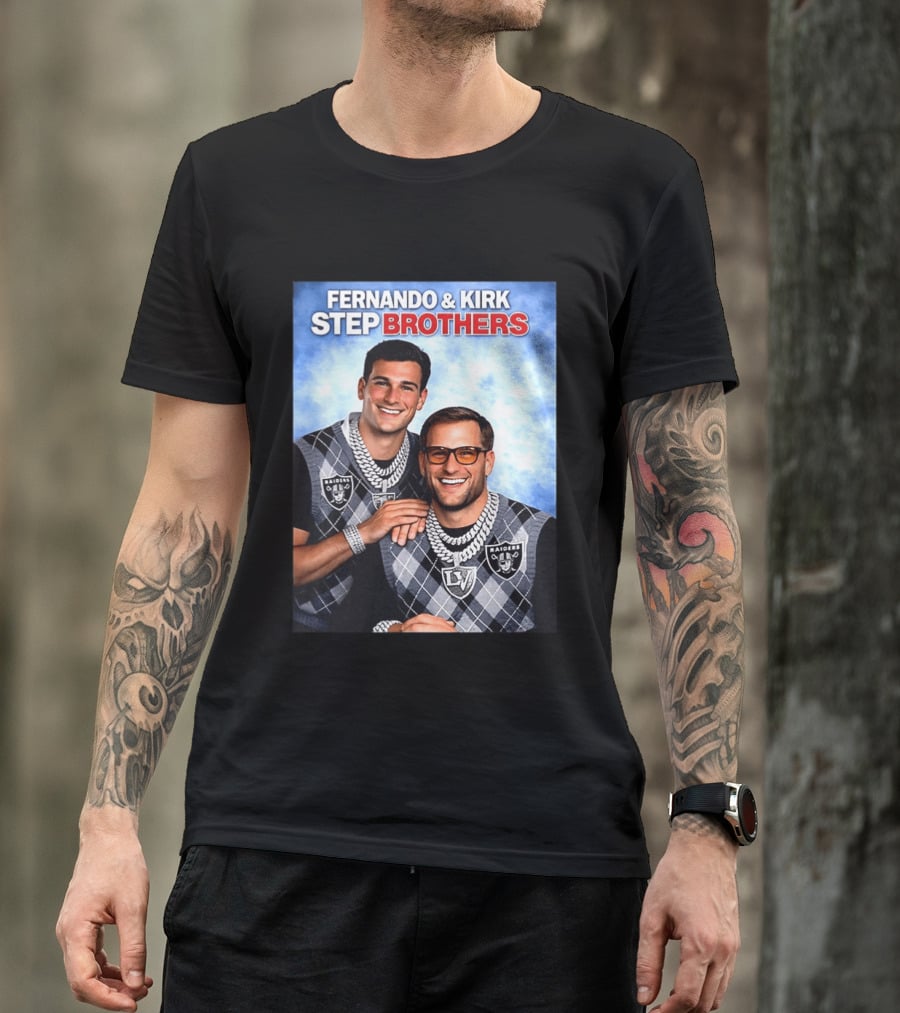 Fernando Kirk Step Brothers Las Vegas Raiders NFL T-Shirt