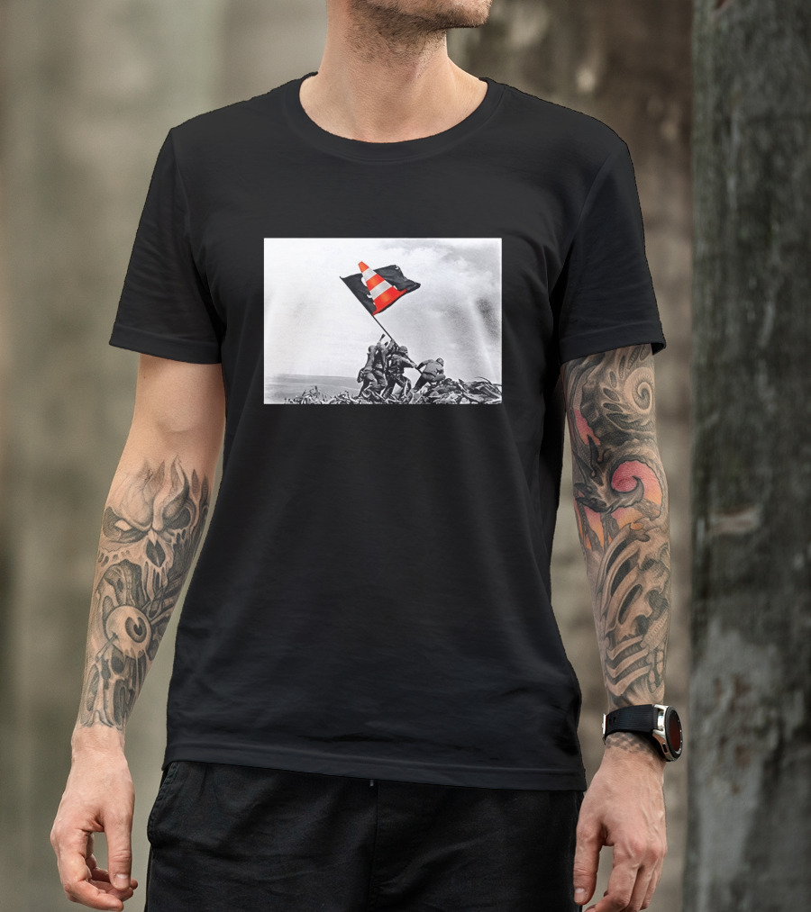 Pittsburgh Pirates Win Their First Series Traffic Cone Flag T-Shirt