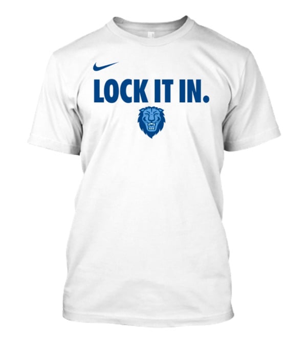Nike Columbia Lions Lock It In NCAA Sportswear T-Shirt