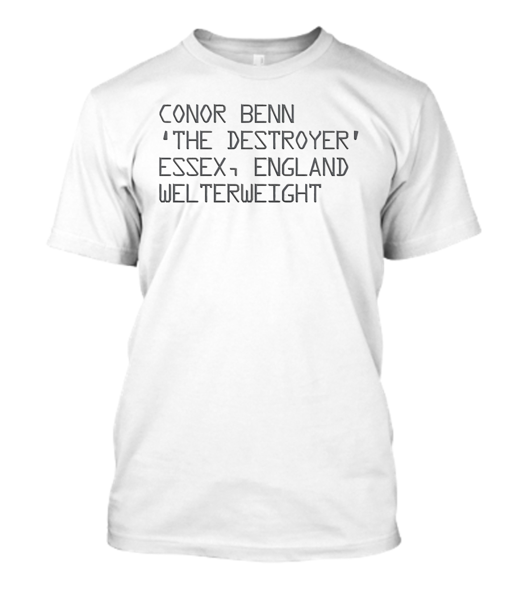 Conor Benn The Destroyer Essex England Welterweight T-Shirt
