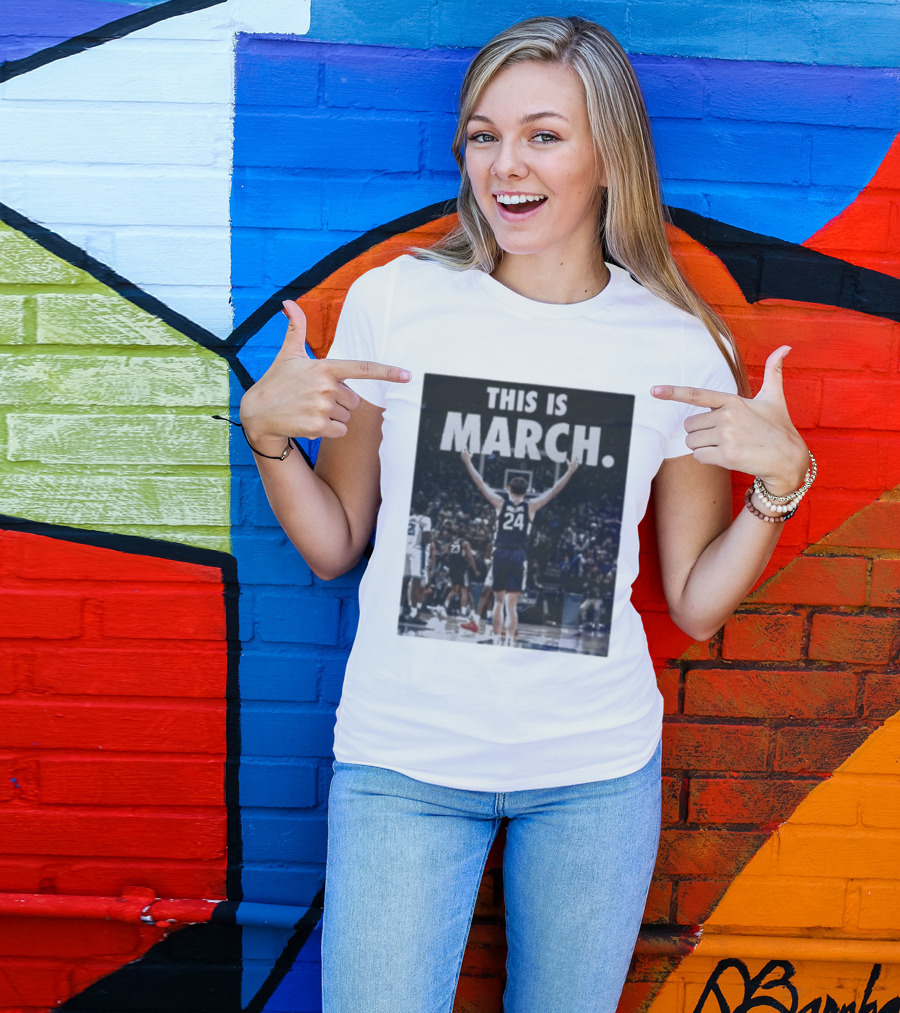 This Is March Braylon Mullins The Shot Uconn Clutch Basketball Moment T-Shirt