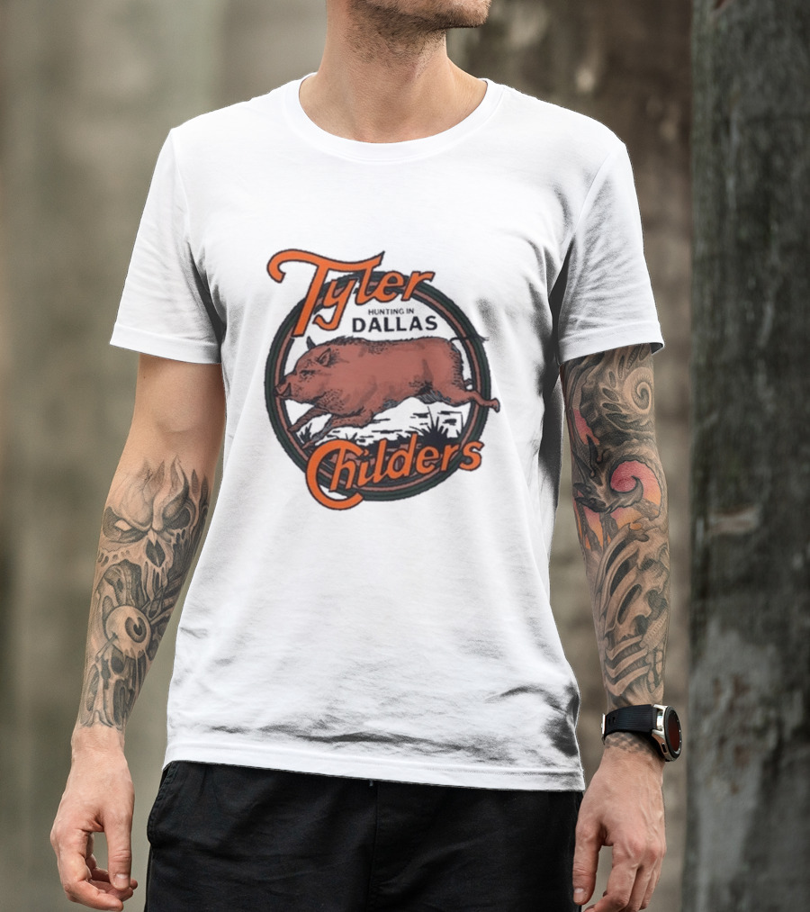 Tyler Childers Dallas Dos Equis Pavilion Pig T-Shirt