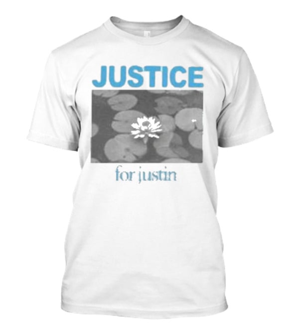 Justice Zack Peter Lotus Water Lily T-Shirt