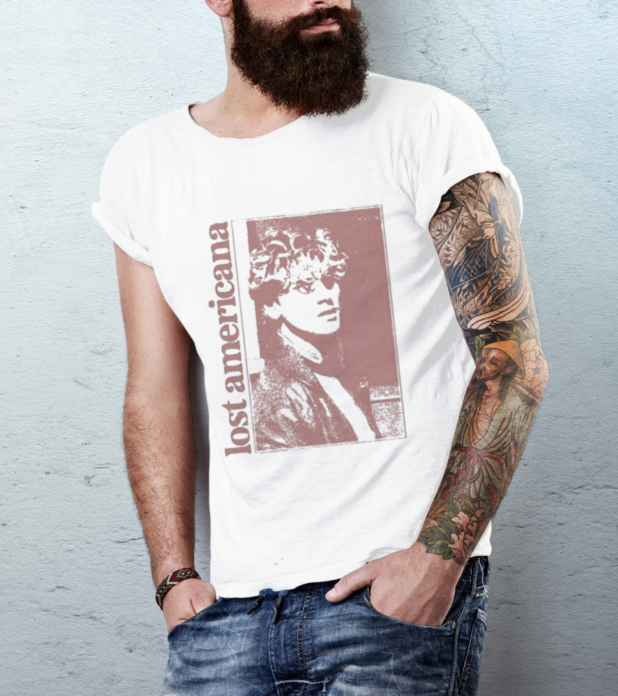 Lost Americana Mgk Retro Style Image T-Shirt