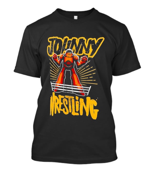 Johnny Gargano Wrestling Robot T-Shirt