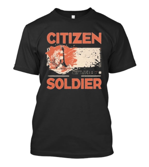Citizen Soldier Save Your Story Torn Paper Distressed T-Shirt