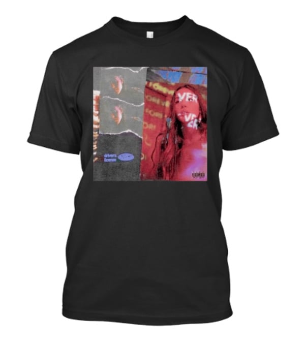 Drivers License Olivia Rodrigo Album Cover T-Shirt