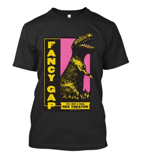 Fancy Gap Rex Theater Dinosaur Galax VA May 6 2026 T-Shirt