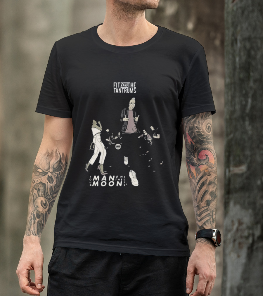 Fitz And The Tantrums Man On The Moon Band Dance Scene T-Shirt