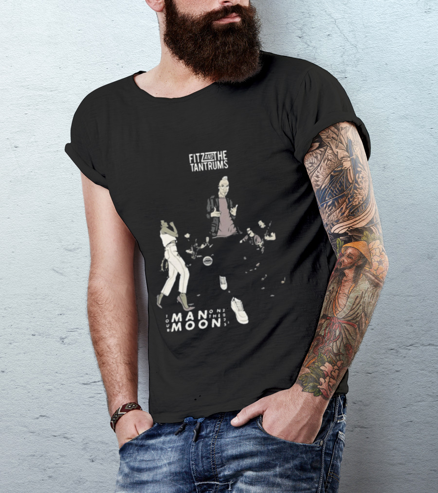 Fitz And The Tantrums Man On The Moon Band Dance Scene T-Shirt