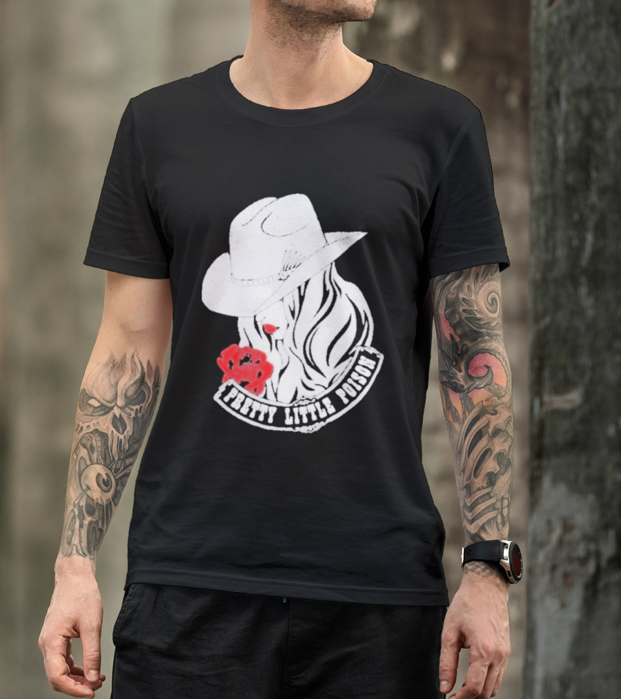 Warren Zeiders Cowgirl Pretty Little Poison Concert T-Shirt