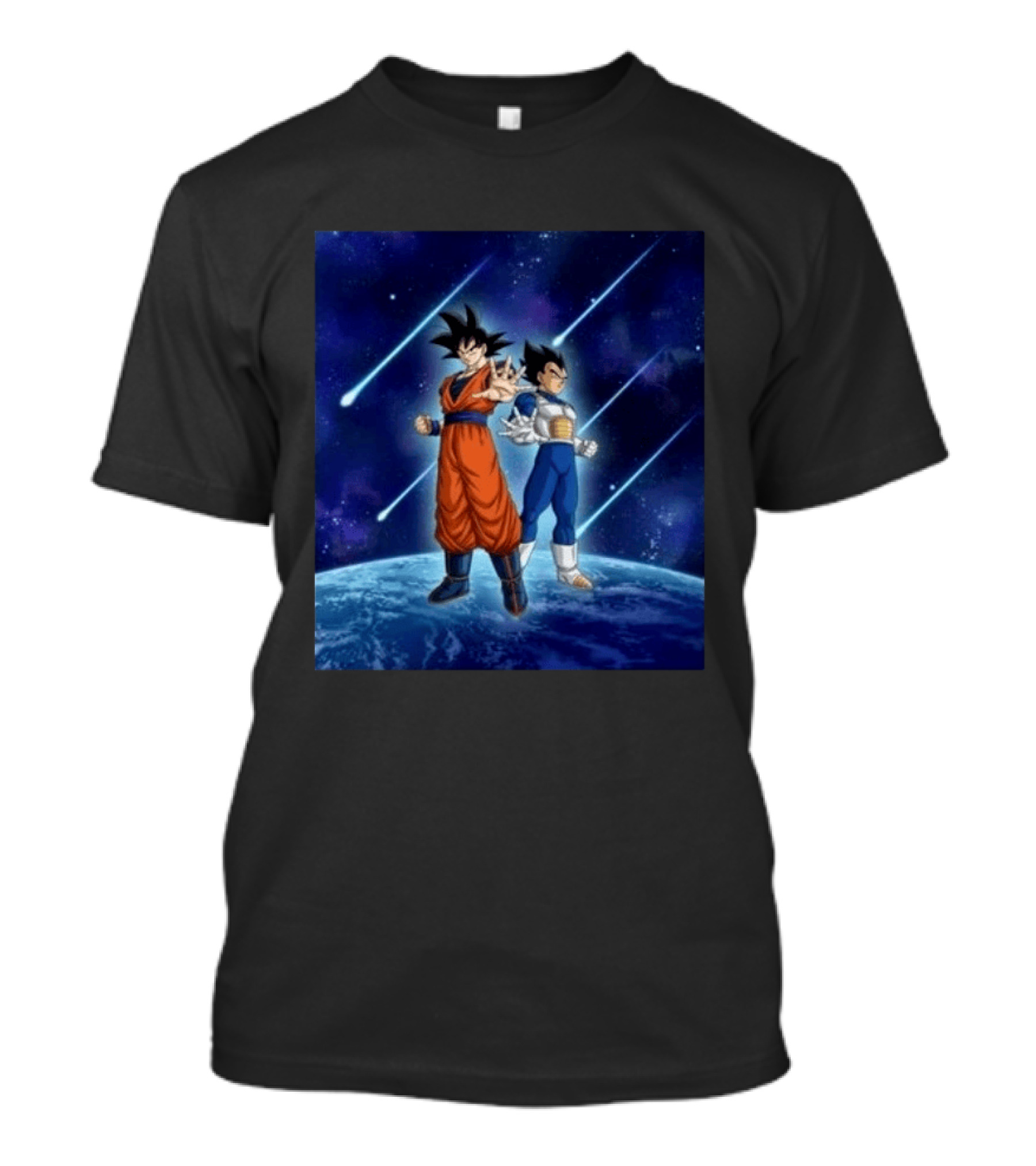 Dragon Ball Games Battle Hour 2026 Dokkan Battle Goku Vegeta Space Adventure T-Shirt